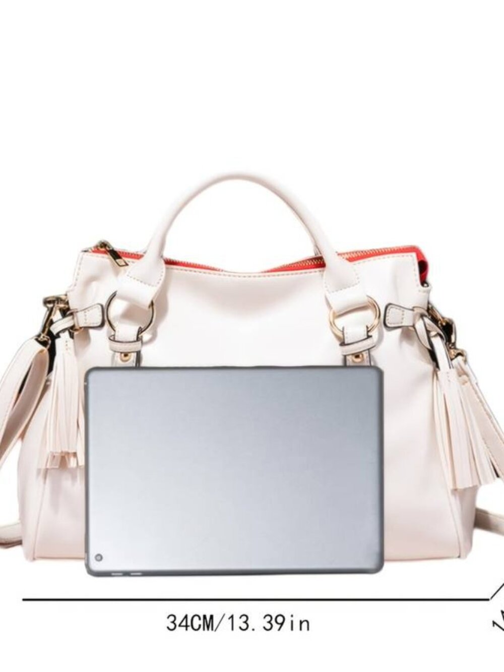 Retro Handheld Commuter Crossbody Bag with Adjustable Strap - Picture 3 of 5